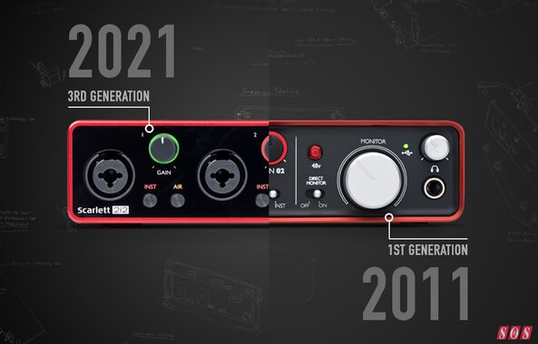 Focusrite celebrate a decade of Scarletts