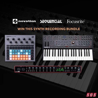 Win a Sequential, Focusrite & Novation recording bundle Win a Sequential, Focusrite & Novation recording bundle