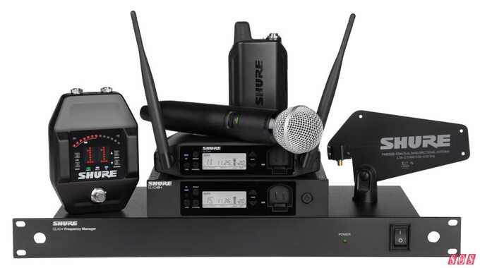 New GLX-D+ wireless systems from Shure