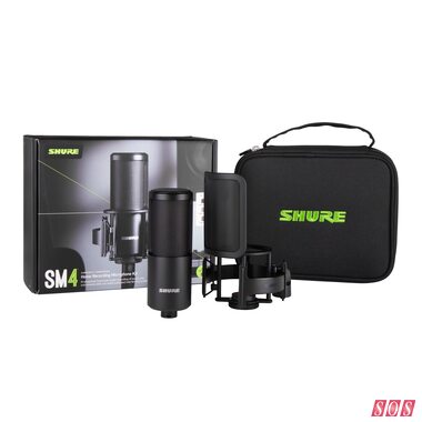 Shure reveal SM4 Home Recording Microphone