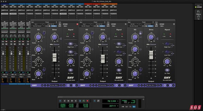 Shy Audio introduce Shy 90s Channel plug-in