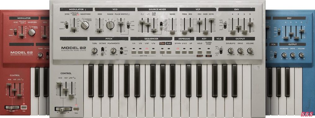 Softube Model 82 Sequencing Mono Synth
