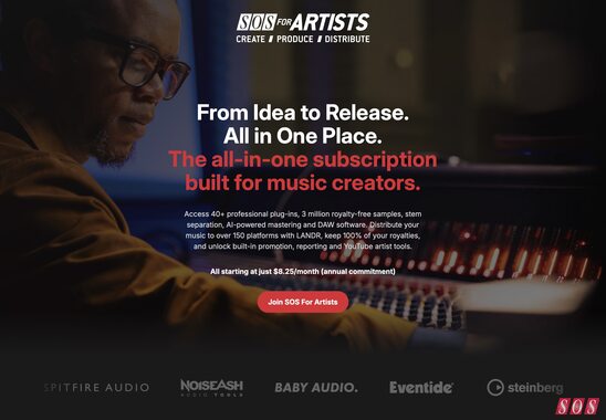 SOS FOR ARTISTS has launched!