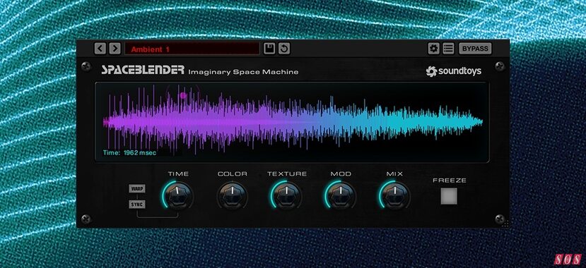 Soundtoys unveil SpaceBlender reverb