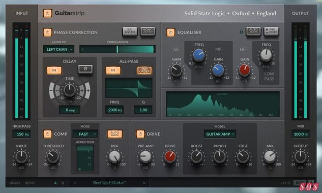 SSL release Guitarstrip plug-in