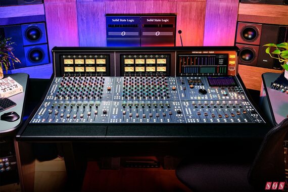 SSL unveil the Oracle analogue in-line mixing console