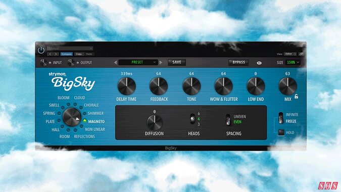 Strymon release BigSky plug-in