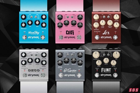 Strymon update six popular pedals