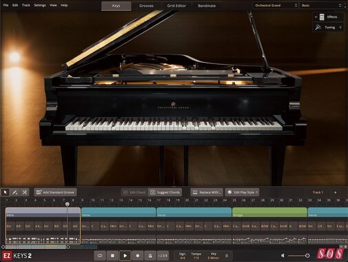 Toontrack release Orchestral Grand EKX