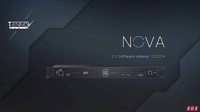 Trinnov update Nova room-correction hardware