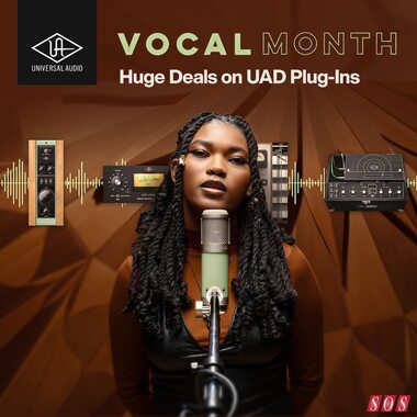 Universal Audio’s Vocal Month promotions