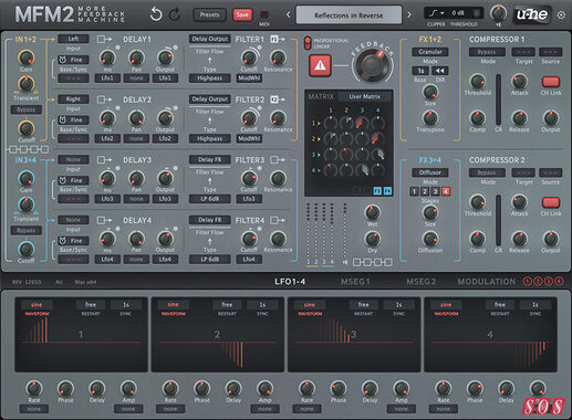 U-he MFM2 version 2.5 major update