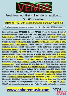 VEMIA’s 60th auction approaches