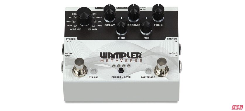 Wampler Metaverse multi-delay pedal