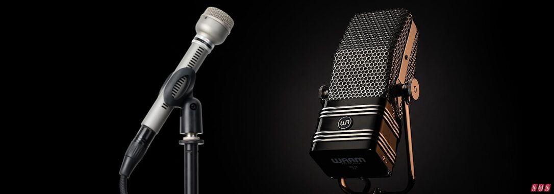 Warm Audio WA-44 WA-19 RCA 44 AKG D19 vintage ribbon dynamic microphone clones
