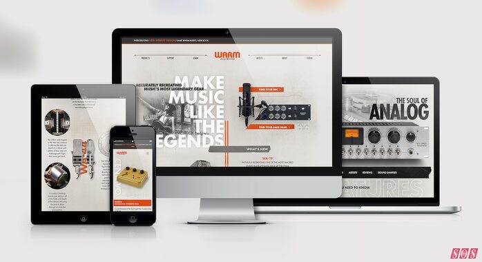 Warm Audio launch redesigned website