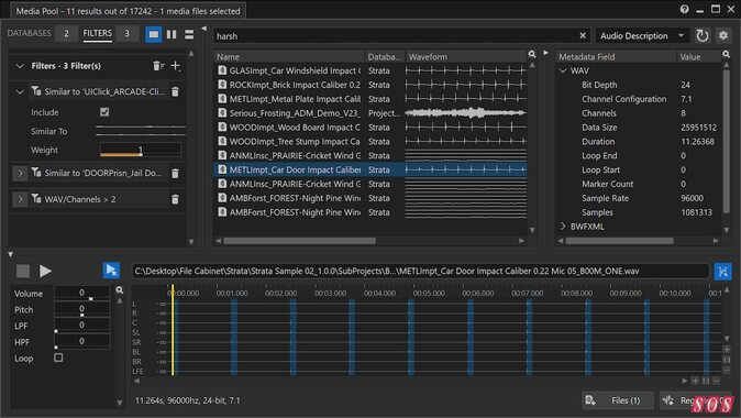 Audiokinetic & Sony AI reveal Similar Sound Search