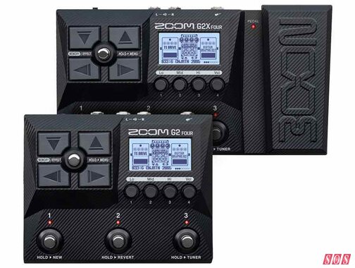 New Zoom multi-effects processors