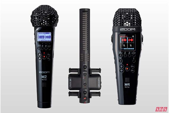 Zoom unveil MicTrak field recorders