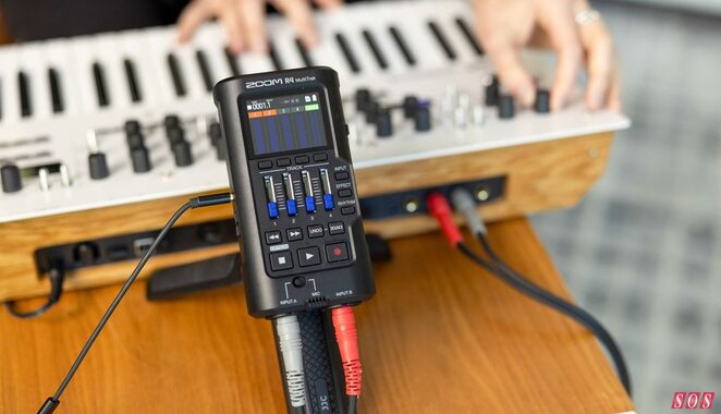 Zoom’s new R4 MultiTrak recorder