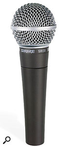 The SM58 is better known as a vocal, guitar and snare mic than anything else — but can it be pressed into service as a kick-drum mic? The SM58 is better known as a vocal, guitar and snare mic than anything else — but can it be pressed into service as a kick-drum mic?
