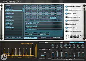 If you have to use a kick‑drum close‑mic that lacks low end, the neatest mix fix is usually to employ some kind of sample‑triggering plug‑in to supplement the sound, such as Wavemachine Labs' Drumagog, SPL's DrumXchanger or Slate Digital's Trigger.