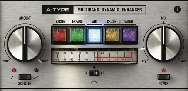 Universal Audio A-Type Multiband Dynamic Enhancer vocal processing compression expansion enhancer plug-in