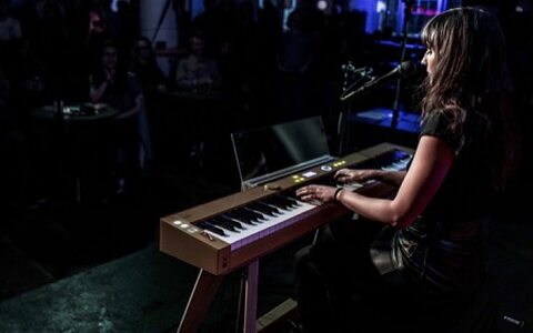 Casio Sessions UK singer-songwriter piano player competition live performance