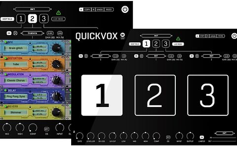 Instant Audio QuickVox live performance vocal processing effects plug-in