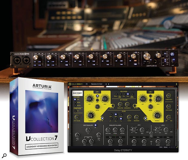 Arturia mini fuse 2 звуковая карта